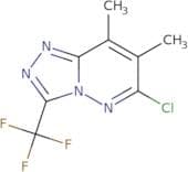 6-Chloro-7,8-dimethyl-3-(trifluoromethyl)-[1,2,4]triazolo[4,3-b]pyridazine