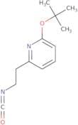 2-(tert-Butoxy)-6-(2-isocyanatoethyl)pyridine
