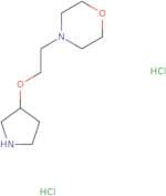 4-[2-(Pyrrolidin-3-yloxy)ethyl]morpholine dihydrochloride