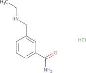 3-[(Ethylamino)methyl]benzamide hydrochloride