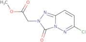 Methyl 2-{6-chloro-3-oxo-2H,3H-[1,2,4]triazolo[4,3-b]pyridazin-2-yl}acetate