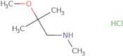 (2-Methoxy-2-methylpropyl)(methyl)amine hydrochloride