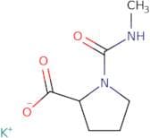 Potassium (2R)-1-(methylcarbamoyl)pyrrolidine-2-carboxylate