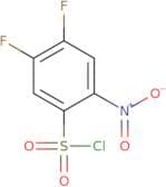 4,5-Difluoro-2-nitrobenzene-1-sulfonyl chloride