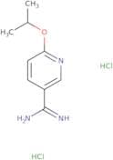 6-(Propan-2-yloxy)pyridine-3-carboximidamide dihydrochloride
