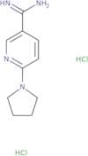 6-(Pyrrolidin-1-yl)pyridine-3-carboximidamide dihydrochloride