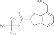 tert-Butyl 4-(aminomethyl)-2,3-dihydro-1H-isoindole-2-carboxylate