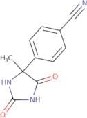 4-(4-Methyl-2,5-dioxoimidazolidin-4-yl)benzonitrile