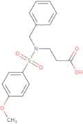 3-(N-Benzyl4-methoxybenzenesulfonamido)propanoic acid
