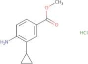 Methyl 4-amino-3-cyclopropylbenzoate hydrochloride