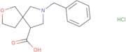 7-Benzyl-2-oxa-7-azaspiro[4.4]nonane-9-carboxylic acid hydrochloride