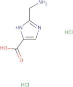 2-(Aminomethyl)-1H-imidazole-4-carboxylic acid dihydrochloride