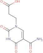 3-(5-Carbamoyl-2,4-dioxo-1,2,3,4-tetrahydropyrimidin-1-yl)propanoic acid