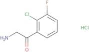 2-Amino-1-(2-chloro-3-fluorophenyl)ethan-1-one hydrochloride