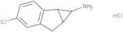 4-Chloro-1H,1aH,6H,6aH-cyclopropa[A]inden-1-amine hydrochloride