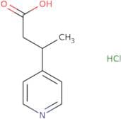 3-(Pyridin-4-yl)butanoic acid hydrochloride