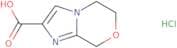5H,6H,8H-Imidazo[2,1-c][1,4]oxazine-2-carboxylic acid hydrochloride