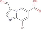 8-Bromo-3-formylimidazo[1,2-a]pyridine-6-carboxylic acid
