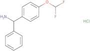 [4-(Difluoromethoxy)phenyl](phenyl)methanamine hydrochloride
