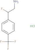 2-Fluoro-2-[4-(trifluoromethyl)phenyl]ethan-1-amine hydrochloride