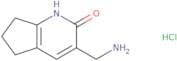 3-(Aminomethyl)-1H,2H,5H,6H,7H-cyclopenta[b]pyridin-2-one hydrochloride