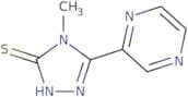 4-Methyl-5-(pyrazin-2-yl)-4H-1,2,4-triazole-3-thiol