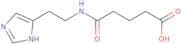 4-{[2-(1H-Imidazol-5-yl)ethyl]carbamoyl}butanoic acid
