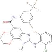 2-((2-Chloro-6-fluorophenyl)amino)-N-(3-fluoro-5-(trifluoromethyl)phenyl)-1-methyl-7,8-dihydro-1H-…