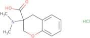 3-(Dimethylamino)-3,4-dihydro-2H-1-benzopyran-3-carboxylic acid hydrochloride