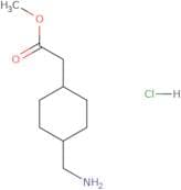 Methyl 2-[4-(aminomethyl)cyclohexyl]acetate hydrochloride