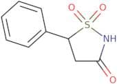 5-Phenylisothiazolidin-3-one 1,1-dioxide