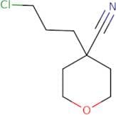 4-(3-Chloropropyl)oxane-4-carbonitrile