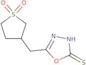 5-[(1,1-dioxothiolan-3-yl)methyl]-3H-1,3,4-oxadiazole-2-thione