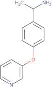 1-[4-(Pyridin-3-yloxy)phenyl]ethan-1-amine