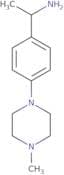 1-[4-(4-Methylpiperazin-1-yl)phenyl]ethan-1-amine