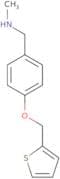 Methyl({[4-(thiophen-2-ylmethoxy)phenyl]methyl})amine