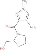 [1-(4-Amino-1-methyl-1H-pyrazole-3-carbonyl)pyrrolidin-2-yl]methanol
