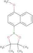 2-(4-Methoxynaphthalen-1-yl)-4,4,5,5-tetramethyl-1,3,2-dioxaborolane