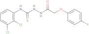 1-(2-(4-fluorophenoxy)acetyl)-4-(2,3-dichlorophenyl)thiosemicarbazide