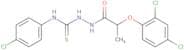 1-(2-(2,4-dichlorophenoxy)propionyl)-4-(4-chlorophenyl)thiosemicarbazide