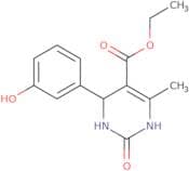 ethyl 4-(3-hydroxyphenyl)-6-methyl-2-oxo-1,2,3,4-tetrahydropyrimidine-5-carboxylate