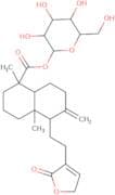 19-[(Beta-D-glucopyranosyl)oxy]-19-oxo-ent-labda-8(17),13-dien-16,15-olide