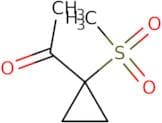1-(1-Methanesulfonylcyclopropyl)ethan-1-one