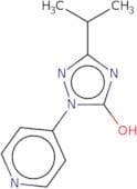 3-(Propan-2-yl)-1-(pyridin-4-yl)-1H-1,2,4-triazol-5-ol