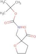 2-({[(tert-Butoxy)carbonyl]amino}methyl)oxolane-2-carboxylic acid