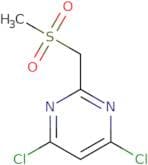 4,6-Dichloro-2-(methanesulfonylmethyl)pyrimidine