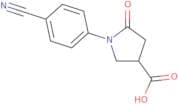 1-(4-Cyanophenyl)-5-oxopyrrolidine-3-carboxylic acid