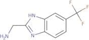 [6-(Trifluoromethyl)-1H-1,3-benzodiazol-2-yl]methanamine