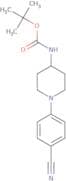 tert-Butyl N-[1-(4-cyanophenyl)piperidin-4-yl]carbamate