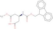 (3S)-3-({[(9H-Fluoren-9-yl)methoxy]carbonyl}amino)-5-methoxy-5-oxopentanoic acid